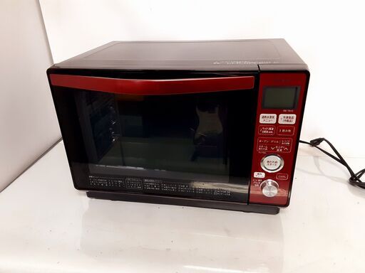 SHARP シャープ 加熱水蒸気オーブンレンジ 電子レンジ 2016年製 RE-T810-R　/MJ-0239 2F