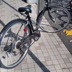 ☆ジモティ割あり☆ 軽快車 28インチ グレー クリーニング済み SJ1470