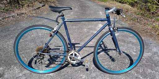 REUNION 軽量 ８段変速 27インチ クロスバイク 不具合なし