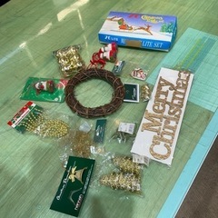 クリスマス飾り一式の画像