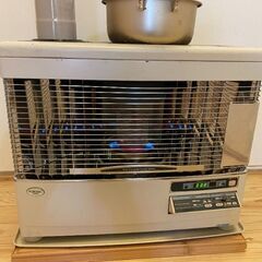 石油ストーブ　サンポット　煙突式　中古