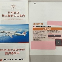 JAL 株主優待割引券