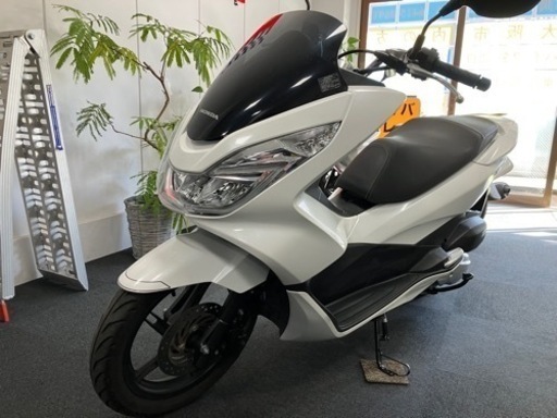 【成約御礼】試乗可能 LED ヘッドライト PCX 125 パール ホワイト 白