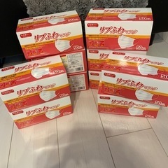 リブふわマスク50枚入り10箱　ちいさめ