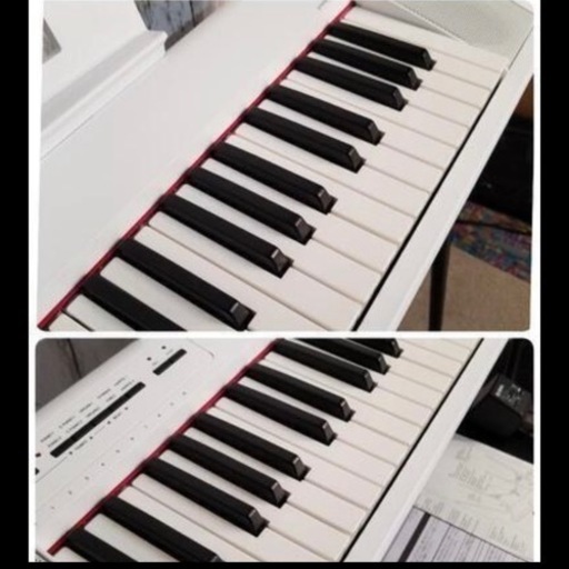 【極上品】YAMAHA ヤマハ 61鍵 電子キーボード piaggero ピアジェーロ NP-12 スタンド/椅子付き