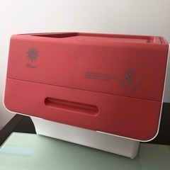 収納ケース　キャリコ　ピンク
