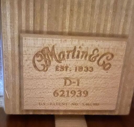 ★希少★ Martin マーティン C.F.MARTIN＆Co EST. 1833 NAZARETH.PA D-1 621939 アコースティックギター ナザレス アコギ 希少