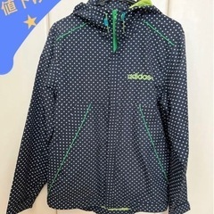 値下げ★男女兼用★adidas日本製美品　アディダスブルゾン ウ...