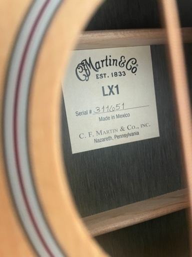 リトルマーティン　ミニギター　Martin アコースティックギター Little Martin Series 