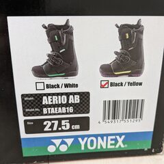 YONEX Accublade ヨネックス　アキュブレイド　ステップインスノーボードブーツ　AERIO AB 27.5cm クイックレースの画像
