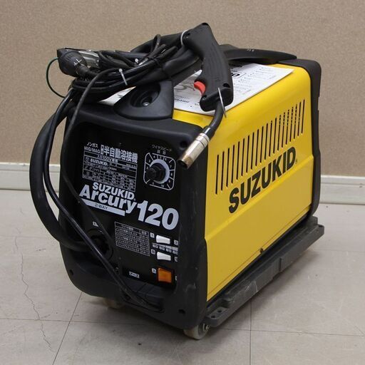 SUZUKID スズキッド 半自動溶接機 Arcury120 SAY-120 ノンガスMIG/MAG兼用 (D4775kxxY)