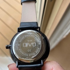 ●オシャレな黒とブルーのシンプル腕時計●CIVOの画像
