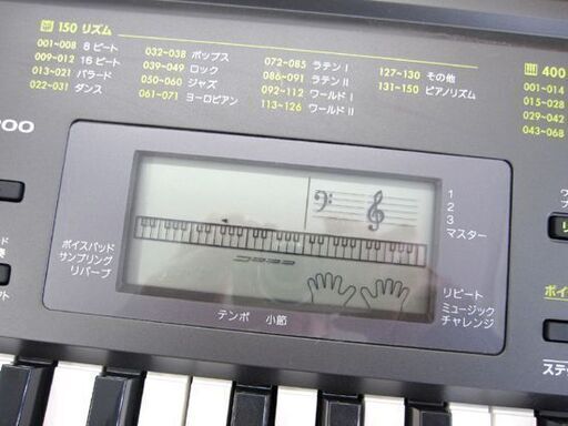カシオ☆ 電子キーボード 61鍵盤 ベーシックタイプ 400内蔵音色 リバーブ10種 150内蔵リズム CASIO  札幌 北20条店