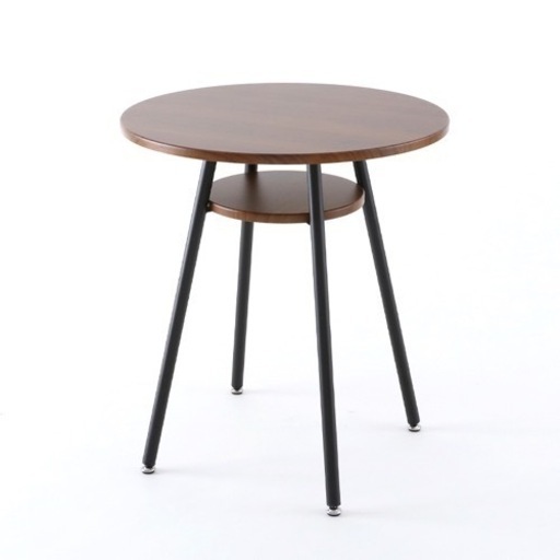 激安‼️ カフェテーブル　IF-HKF61 PVC BR/BK ifHOME