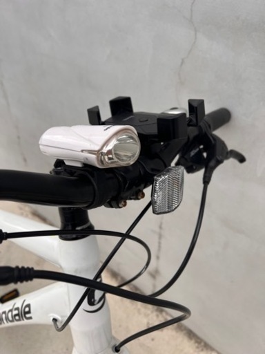 ?【美品】Cannondale Quick4 荷台付 キャノンデール クイック4 フルディスクブレーキ 自転車　クロスバイク