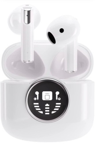 【新品】Type-C充電 Bluetoothワイヤレスイヤホン（自動ペアリング 左右分離型 Siri対応）