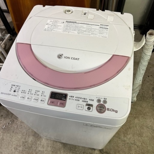 SHARP シャープ 全自動洗濯機 ES-GE60N-P