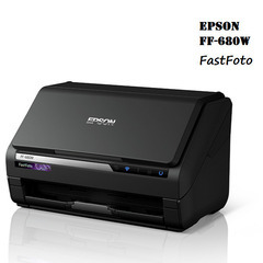 書類や写真の整理に！EPSON　フォトスキャナー　FF-680W　FastFoto 貸します！の画像