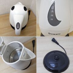 【平日取りに来ていただける方】電気ケトル★ドリテック★1.2L★わくわくケトル★PO-101(2Z0354)の画像
