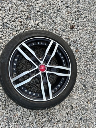 17インチタイヤ、セット純正アルミホイール付き