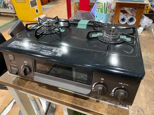 【愛品館市原店】パロマ 2021年製 LPガス用 ガステーブル IC-S37DX-L【愛市IFC03177-104】