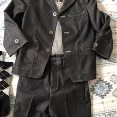 男の子フォーマルスーツ　5点セット　中古　入学　卒園　七五三