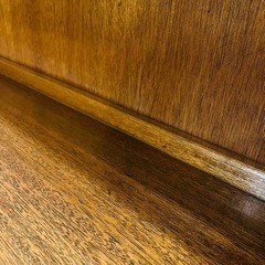 【売約済み】　古書棚　本棚　ビンテージ　時代　家具　日本　楔　くさび　クサビ　検　ヴィンテージ　ラワン　タモ　木製　大型　モダン　ジャパニーズ　シェルフ　ラック　棚の画像