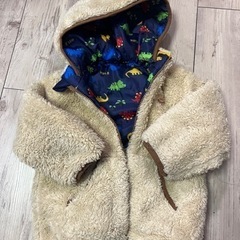 ミキハウスホットビスケッツ　リバーシブル　ジャンパー　サイズ100の画像