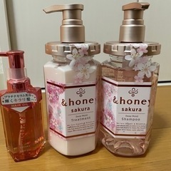 &Honey シャンプー&トリートメント、&Prism ヘアオイル