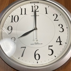 【無料】CITIZENの掛け時計　傷ほぼなし！