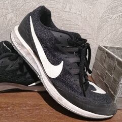 NIKE RACING ROAD スニーカー　黒　 ナイキの画像