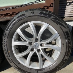 225/65R17 スタッドレス ホイールセット pcd108 17年製の画像