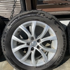 225/65R17 スタッドレス ホイールセット pcd108 17年製の画像