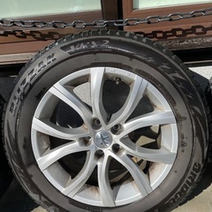 225/65R17 スタッドレス ホイールセット pcd108 17年製の画像