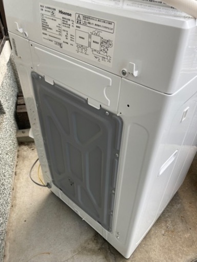 ハイセンス洗濯器