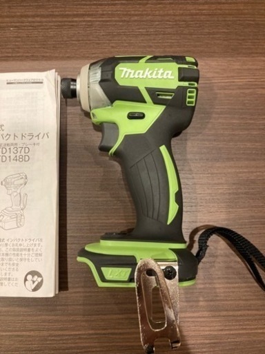 マキタ　TD137D 充電式インパクトドライバ　14.4V 美品