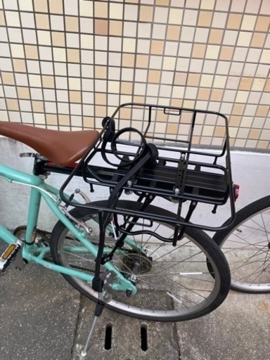 ★直接取り引き限定★  weekend bikes リアキャリア 荷台付き