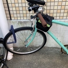 ☆直接取り引き限定☆ weekend bikes リアキャリア 荷台付き