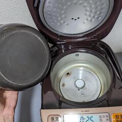 象印マイコン炊飯ジャー3合炊き　NL-BB05 の画像