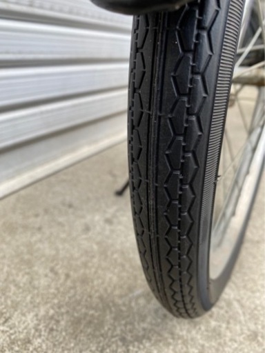 ☆前後タイヤ新古品☆ 20インチ カゴ付折りたたみ自転車　防犯登録料込!! [No.263]