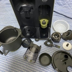 SHARP  ヘルシオ　お茶メーカー　TE-GS10A ジャンクの画像