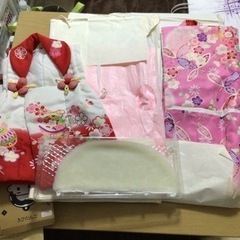 七五三　3歳用着物セット