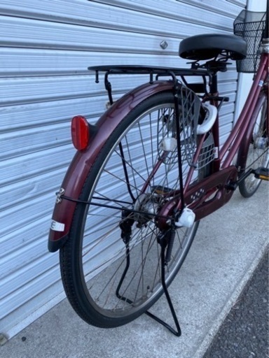 ☆前後タイヤ新古品☆ 26インチ 内3LEDオート軽快車  防犯登録料込!! [No.264]