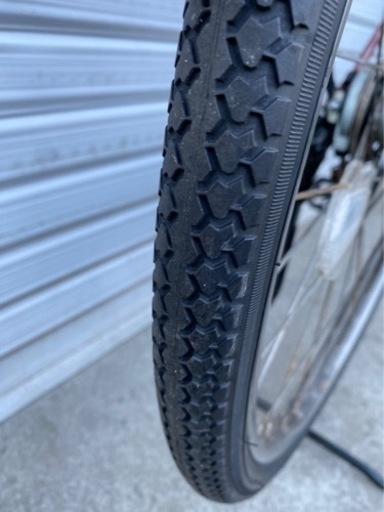 ☆前後タイヤ新古品☆ 26インチ 内3LEDオート軽快車  防犯登録料込!! [No.264]