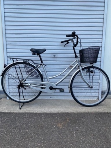 【整備士による点検済】☆前後タイヤ新古品☆ 26インチ LEDダイナモライト軽快車 防犯登録料込!! [No.265]