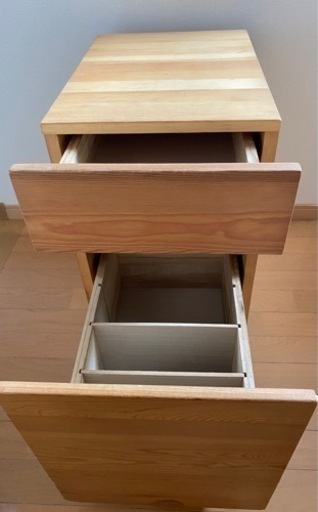 無印良品　デスクキャビネット　