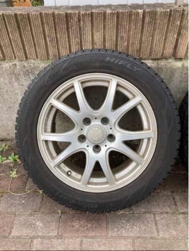 3/25まで！　2020年製造/16インチアルミ/スタッドレス+新品チェーン+雪かきスコップ