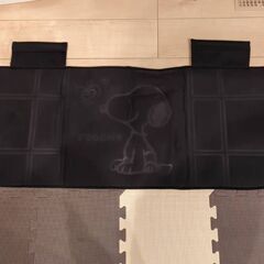 後部座席シート　スヌーピー