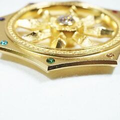 【苫小牧バナナ】希少 中古保管品 阿含宗 準胝尊秘密光明七宝輪寶 輪廻転生瞑想法秘伝 ケース・箱付き♪の画像