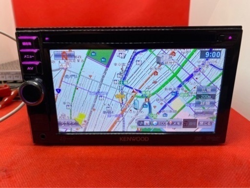 KENWOOD 簡単操作 MDV-434DT フルセグ 新品バックカメラ付き な-4 